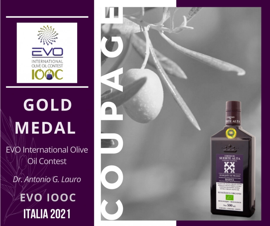 Coupage Natural galardonado en EVO IOOC Italy 2021